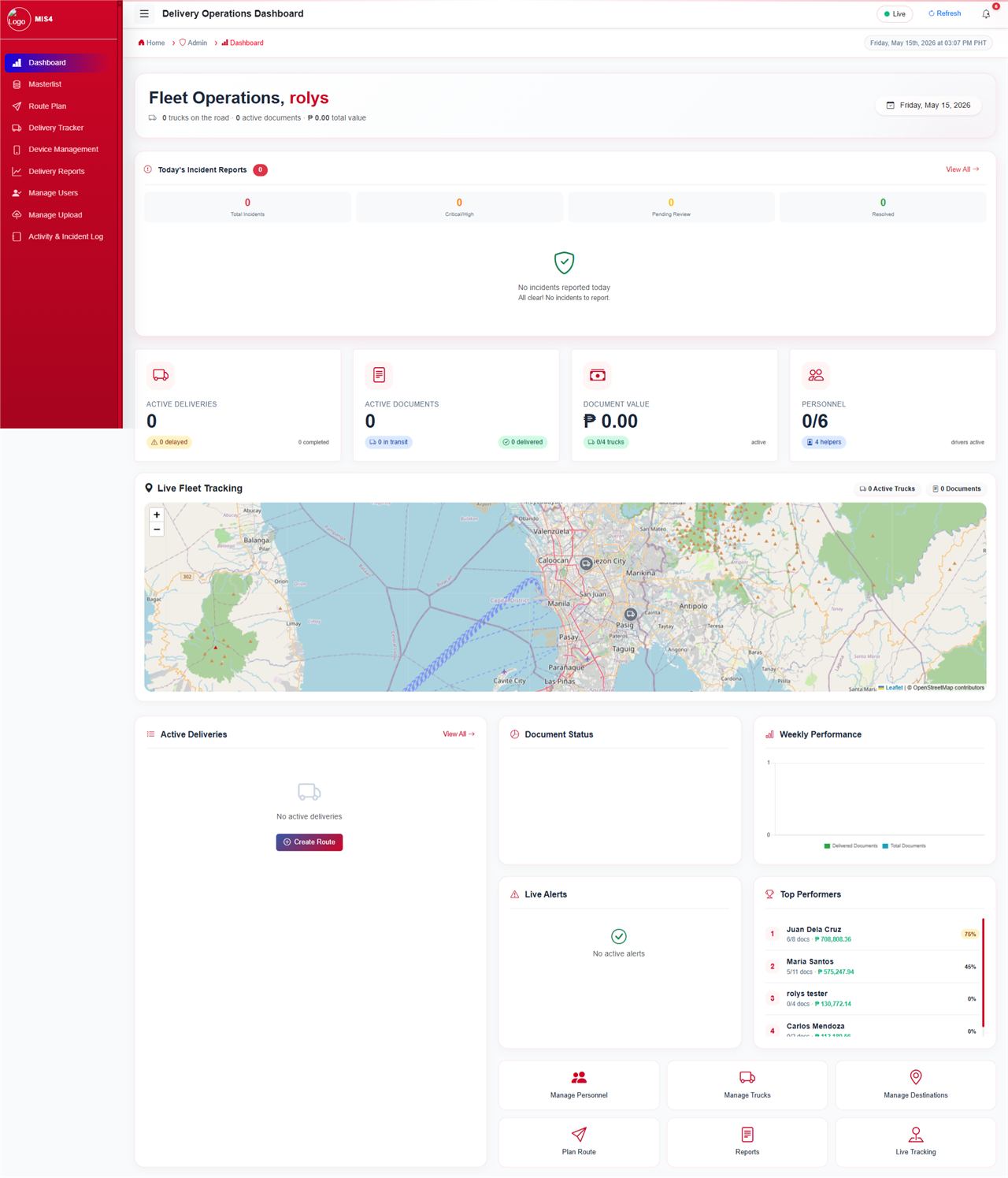 delivery tracker